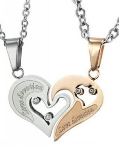 Love Devotion Couple Matching Pendant