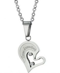 Love Devotion Couple Matching Pendant