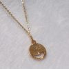 Smiley Emoji Necklace-Gold-n22883-back